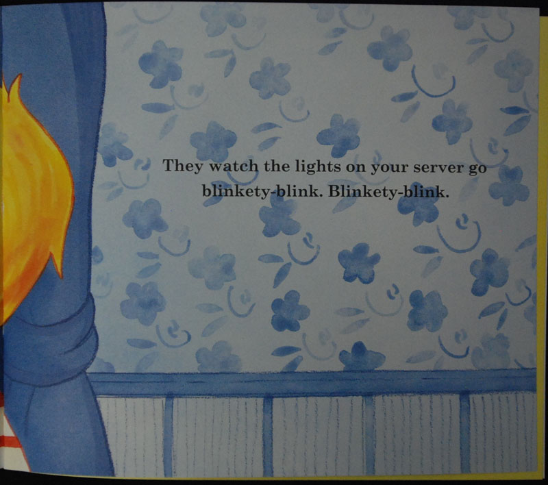 Illustration for article titled Microsoft's Brainwashing Children's Book: Mommy, Where Do Servers Come From?